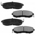 Motorbymotor 262mm Rear Brake Kit Rotors And Ceramic Pads For Dodge Avenger Caliber Jeep Compass Patriot Chrysler 200 Sebring 