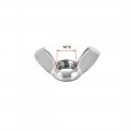 Uxcell M10 Wing Nuts Stainless Steel 201 Fasteners Parts Hurrican Screws Hand Twist Tighten Ear Butterfly Nut 12pcs