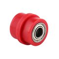Anauto 8mm 10mm Drive Chain Pulley Roller Slider Tensioner Wheel Guide For Street Bike Motorcycle Atv10mm-red