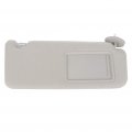 Ocpty Right Passenger Side Gray Sun Visor With Sunroof Fit For 2009 2010 2011 2012 2013 2014 2015 2016 Toyota Venza