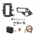 Wflnhb Carb Rebuild Kit With Float Fits For Many Johnson Evinrude 382048 9 5 Hp 1964-1973 Brp Omc Systematched