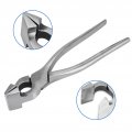 Leather Craft Flatten Pliers Straight Head Edge Adjustment Press Clamp For Bag Belt