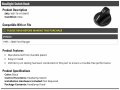 Headlight Switch Knob Compatible With 1995-2006 Ford Ranger