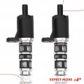 A-premium 2-pc Intake Exhaust Engine Variable Valve Timing Vvt Solenoid Compatible With Chevrolet Spark 2013 2014 2015 L4 1 2l
