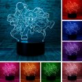 Ganaixin Super Mario Luigi Bros Toad Yoshi Dragon Donkey Kong Bowser Anime Character 3d Led Sleep Night Light With Remote 7 