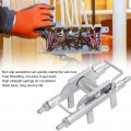 Okuyonic Wire Threading Aids Silver Flexible Pulley High Hardness Stable Puller Tool With Anti Slip Sawtooth Universal Cable