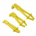 3 Pack Hose Pinch Off Pliers Set Clamp Plastic For Flexible Hoses Automotive Gas Lines And Fuel Tool Elbow Yellow 