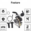 Waltyotur Carburetor Carb With Throttle Cable Grip Casing Set Replacement For Honda Xr80 Xr80r Crf80f Xl80s Xl75 Xr75 Xl70 Sl70