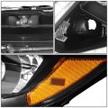 Auto Dynasty Factory Style Led Daytime Running Light Halogen Headlights Bundle With Tool Kit For Nissan Rogue 14-16 Driver And