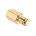 Uxcell M5x10mm 7mm Male-female Brass Hex Pcb Motherboard Spacer Standoff For Fpv Drone Quadcopter Computer Circuit Board 10pcs