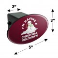 Meltdown Oval Tow Trailer Hitch Cover Plug Insert
