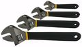 Pittsburgh 4 Piece Laser Etched Adjustable Wrench Set 