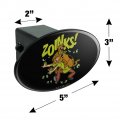 Scooby-doo Zoinks Eyes Oval Tow Trailer Hitch Cover Plug Insert