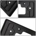 Factory Style Front License Plate Mounting Bracket Compatible With Nissan Pathfinder 17-19 Matte Black