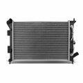 Dna Motoring Oem-ra-13413 1-row Aluminum Core Radiator For 14-19 Soul 1 6l 21-3 4 W X 15-9 16 H 5 8 D 1-5 Inlet Outlet 