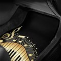 Kiuloam Music Notes With Piano Car Floor Mats Front Rear Liners Set Universal Fit Auto Carpet Of 4 For Suv Vans Sedans Trucks