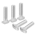 20pcs T-slot Bolts M8 X 35mm Hammer Head Bolt T Screw Drop-in Stud For 4040 Series Aluminum Extrusion Profile Carbon Steel 