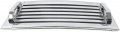 Hecasa 3pcs Silver Hood Vent Compatible With 2006-2010 Hummer H3 H3t S W Handles New Chrome Deck Panel Handle Covers Trim