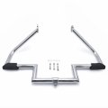Httmt- Chrome Engine Guard Highway Crash Bar Compatible With Harlei H-d 09-19 Touring Strike 10-11 Flhxxx