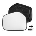 Car Rearview Right Passenger Side Heated Mirror Glass Replacement W Backing Plate For Mitsubishi Triton 2006-2015