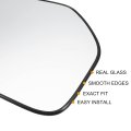 Car Rearview Right Passenger Side Heated Mirror Glass Replacement W Backing Plate For Mitsubishi Triton 2006-2015