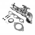 A-premium Rear Exhaust Manifold Kit With Gasket Compatible Chevrolet Impala 2000-2003 Lumina Buick Regal Oldsmobile Intrigue