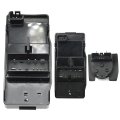 3pcs 15151360 Master Power Window And Mirror Switch Set For Chevy C1500 Suburban 1995 1999 Gmc K2500 2000 Cadillac Escalade 