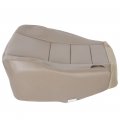 Ecotric Bottom Seat Cover Tan Compatible With 2002 2003 2004 Ford Excursion Limited Right Passenger Side