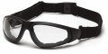Pyramex Gb4010st Foam-padded Safety Goggle Black Pack Of 12 