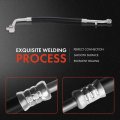 A-premium A C Suction Hose Assembly Compatible With Nissan Frontier 2005-2019 2 5l Compressor To Evap