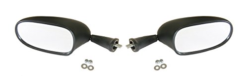 Spi Rv-12185 Snowmobile Mirrors Yamaha Replaces S 4sv-26290-00-00 4sv-26280-00-00