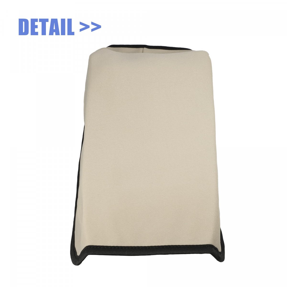 Car Center Console Armrest Cover Protector Neoprene Fabric For Chevy Blazer 2019-2023 Brown