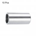 Uxcell 10pcs Stainless Steel Spacer 3 4 Bore X 1 Od 2 Length Screw Standoff Bushing Plain Finish Round Metal For Screws Bolts