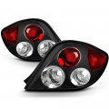 2003-2005 Hyundai Tiburon Black Bezel Euro Style Altezza Tail Light Housing Lamp Assembly Replacement Driver And Passenger Side 