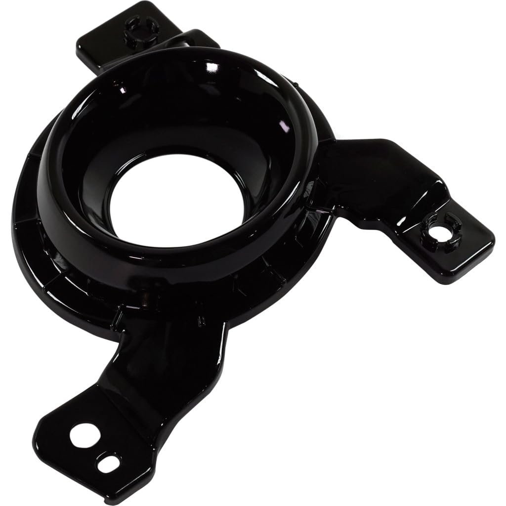Fog Light Bezel For Kiate 2019 2020 2021 Driver Side Gloss Black Finish Pp Plastic S Ex Models Replacement For Ki1038136