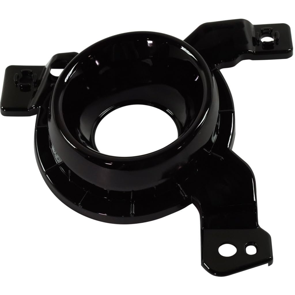 Fog Light Bezel For Kiate 2019 2020 2021 Driver Side Gloss Black Finish Pp Plastic S Ex Models Replacement For Ki1038136