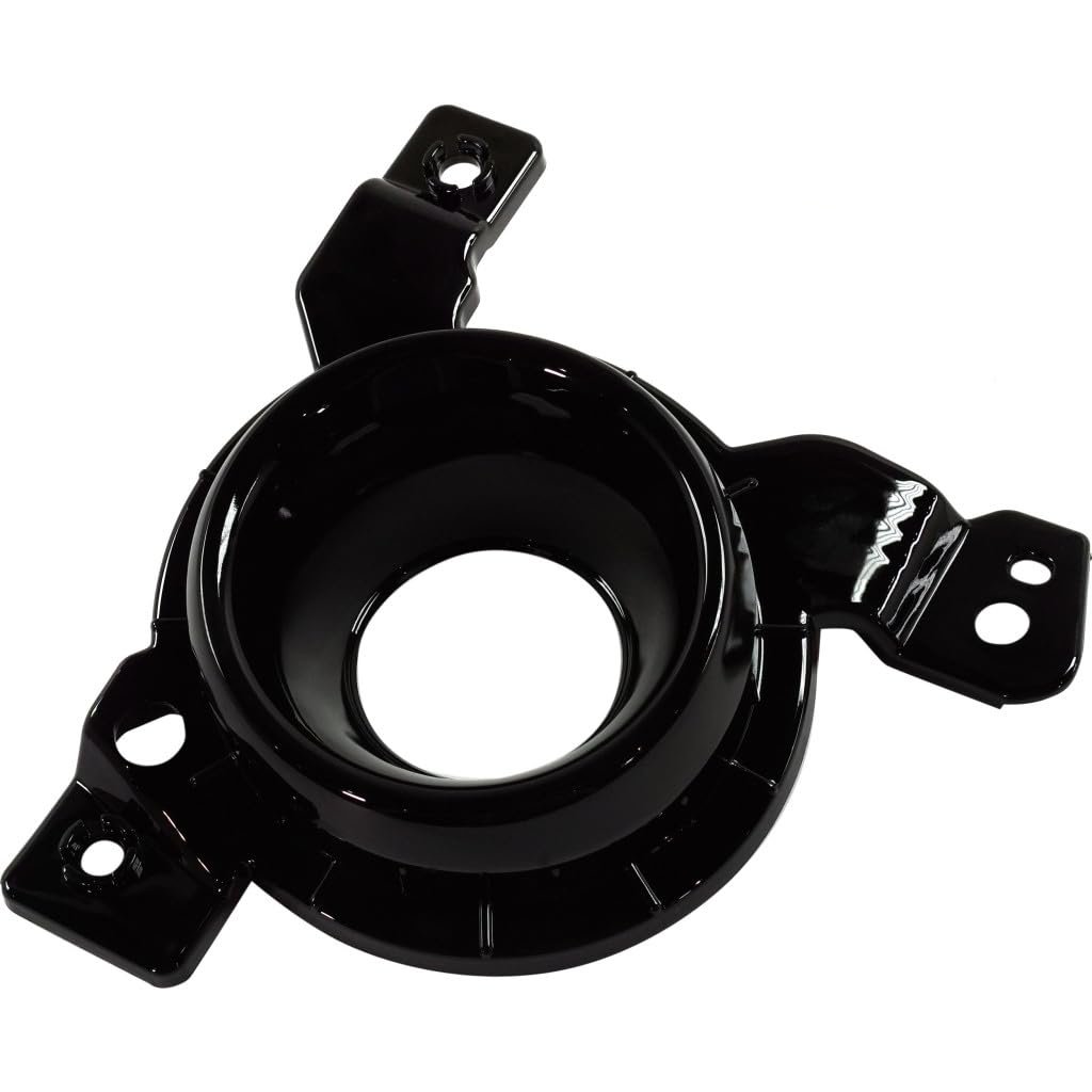 Fog Light Bezel For Kiate 2019 2020 2021 Driver Side Gloss Black Finish Pp Plastic S Ex Models Replacement For Ki1038136