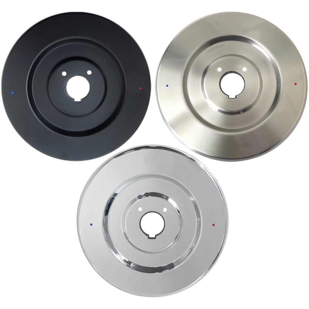 Stainless Steels Escutcheon Compatible For Most Chateau One-handle Tub Shower Faucet Sets Valves Using Threaded Escutcheons