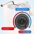 Stainless Steels Escutcheon Compatible For Most Chateau One-handle Tub Shower Faucet Sets Valves Using Threaded Escutcheons