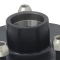 5 Hole 5in Trailer Hub Kit With 1 2in Stud Replacement For 3500 Lb 84 Spindle Includes L68149 And L44649 Bearings Oil Seal