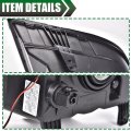 G-plus Led Drl Headlights Compatible With 2005-2009 Ford Mustang Not Fit Factory Xenon Hid Models Not For Shelby Gt50 Gt500kr