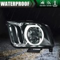 G-plus Led Drl Headlights Compatible With 2005-2009 Ford Mustang Not Fit Factory Xenon Hid Models Not For Shelby Gt50 Gt500kr