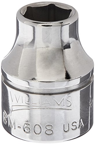 Williams Bm-608 3 8 Drive Shallow Socket 6 Point 8mm