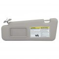 Ocpty Left Driver Side Gray Sun Visor With Sunroof Fit For 2008 2009 2010 2011 2012 2013 Toyota Highlander 74320-48500-b0