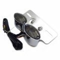 Smoke Motorcycle Rear Brake Stop Light Led Custom Tail With License Plate Bracket And Turn Signals Mt374