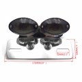 Httmt- Smoke Motorcycle Rear Brake Stop Light License Plate Bracket Led Custom Tail P N Mt374