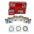 Dnj Prk408 Piston And Ring Kit For 1987-1993 Mazda B2200 2 2l L4 Sohc 8v Naturally Aspirated 