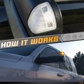 Hercoo Led Side Mirror Turn Signal Light Left And Right Lamps Clear Cover Lens For 68302828aa 68302829aa Compatible With
