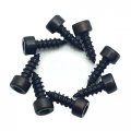 50pcs M2 X 6mm Alloy Steel Allen Hex Socket Head Cap Self-tapping Screws 