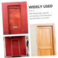 Hemoton Retro Door Knocker Decorative Mirror Tiles Aluminum Alloy Vent Grate Metal Household Handle Pulls Cylinder Spotlight